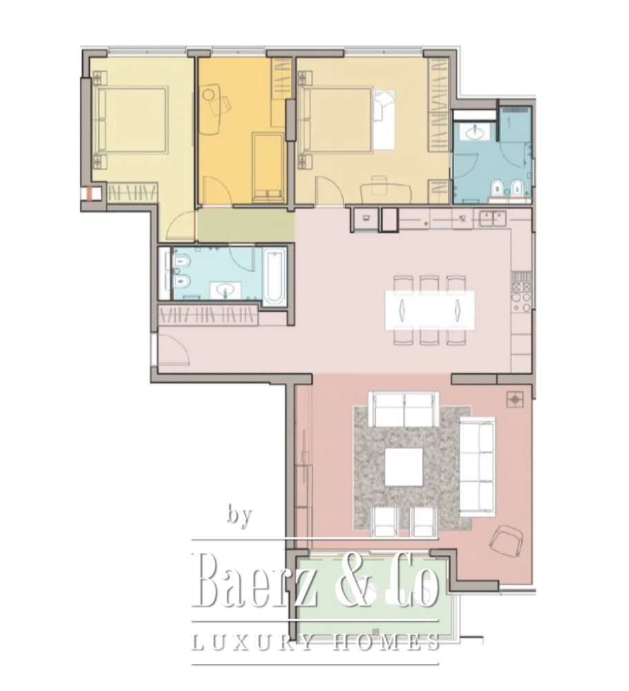 Spacious and Luxurious Apartment next to the Sea in Budva Municipality image