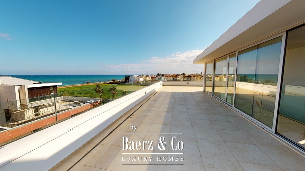 Blue Sky Exclusive Collection – key ready 5 bedroom beachfront villa with infinity pool and lift, Pervolia (villa 4) image