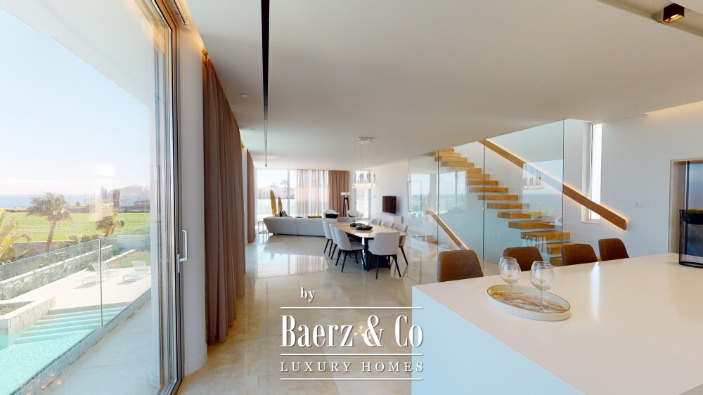 Blue Sky Exclusive Collection – key ready 5 bedroom beachfront villa with infinity pool and lift, Pervolia (villa 4) image
