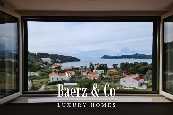 photo 19 Lopud – A luxury stone villa for sale with a panoramic view of the sea and islands.