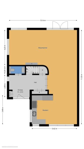 Floor Plan 1 - Nootweg 10