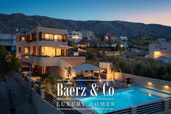 photo 1 Pag beautiful villa with sea view 350m2 200 meters from the sea