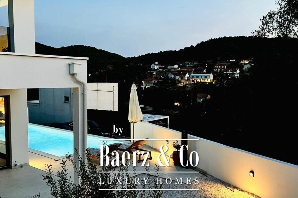 photo 21 Zadar, Žman two modern villas with swimming pools 262 m² and construction land for a third vila