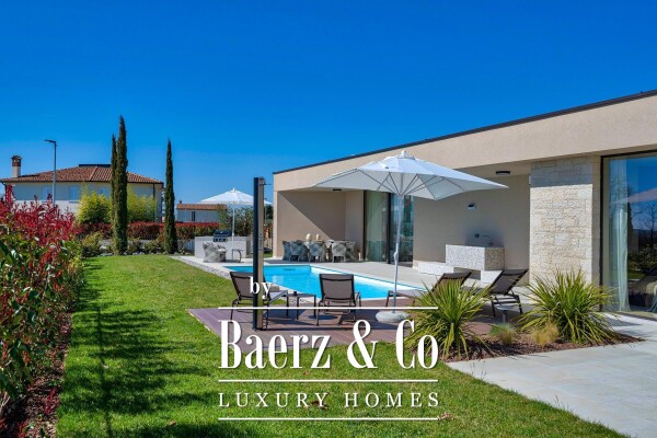 photo 15 Istria, Labinci, luxury single-storey house with sea view