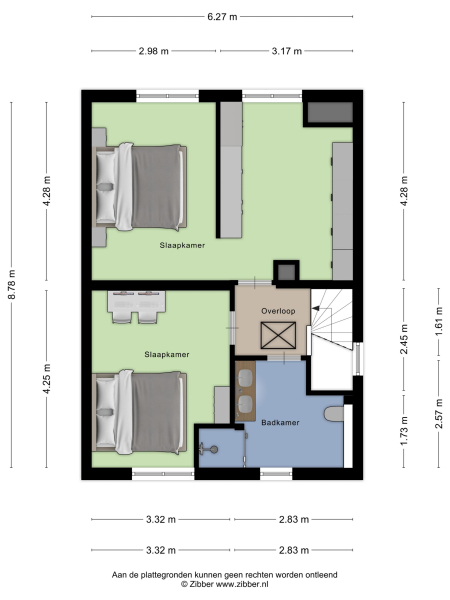 Floor Plan 3 - Raadhuisstraat 35