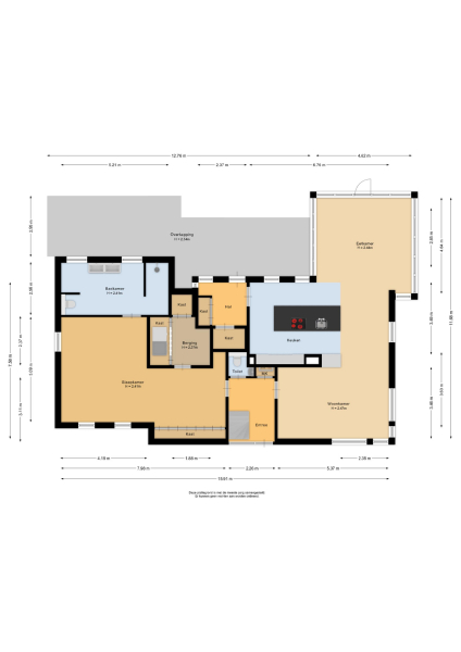Floor Plan 1 - Dungensesteeg 10