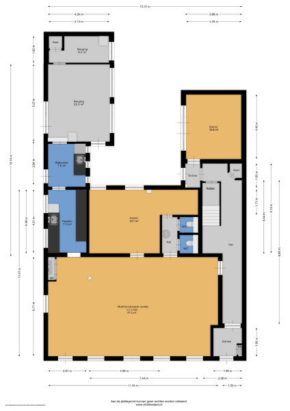 Floor Plan 1 - Midstraat 24