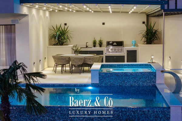 photo 20 Omiš area, luxurious modern villa with panoramic sea views, swimming pool and garage