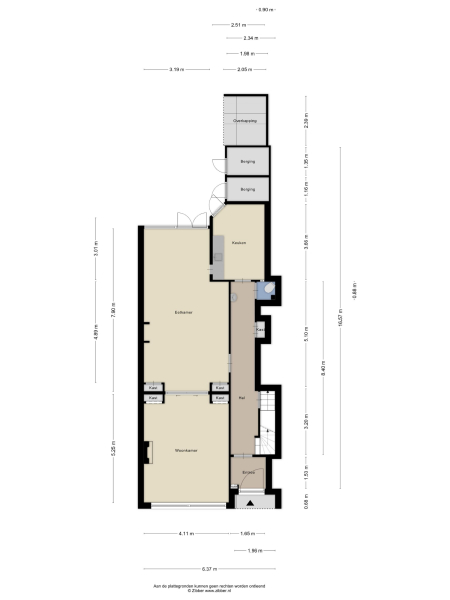 Floor Plan 2 - Rijnsburgerweg 26