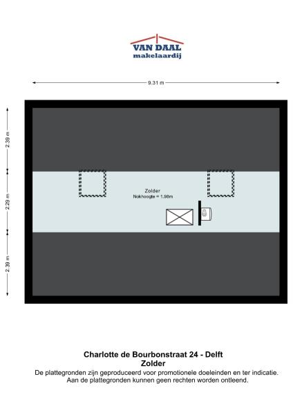 Floor Plan 11 - Charlotte de Bourbonstraat 24