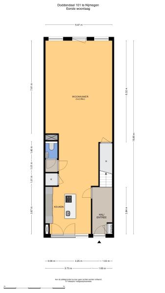 Floor Plan 2 - Doddendaal 101