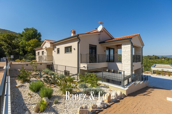 photo 13 Labin, Drenje, modern villa with pool and open sea view